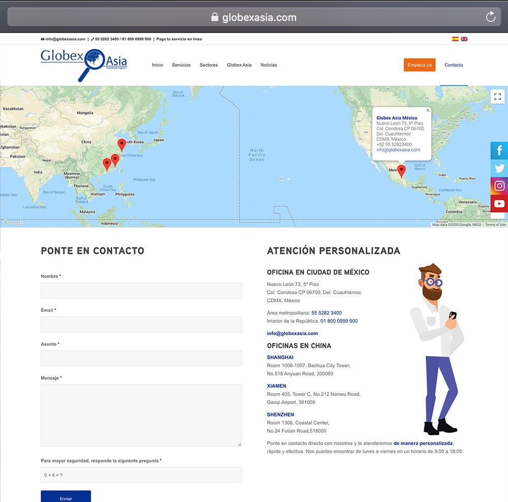 Globex Contact Us