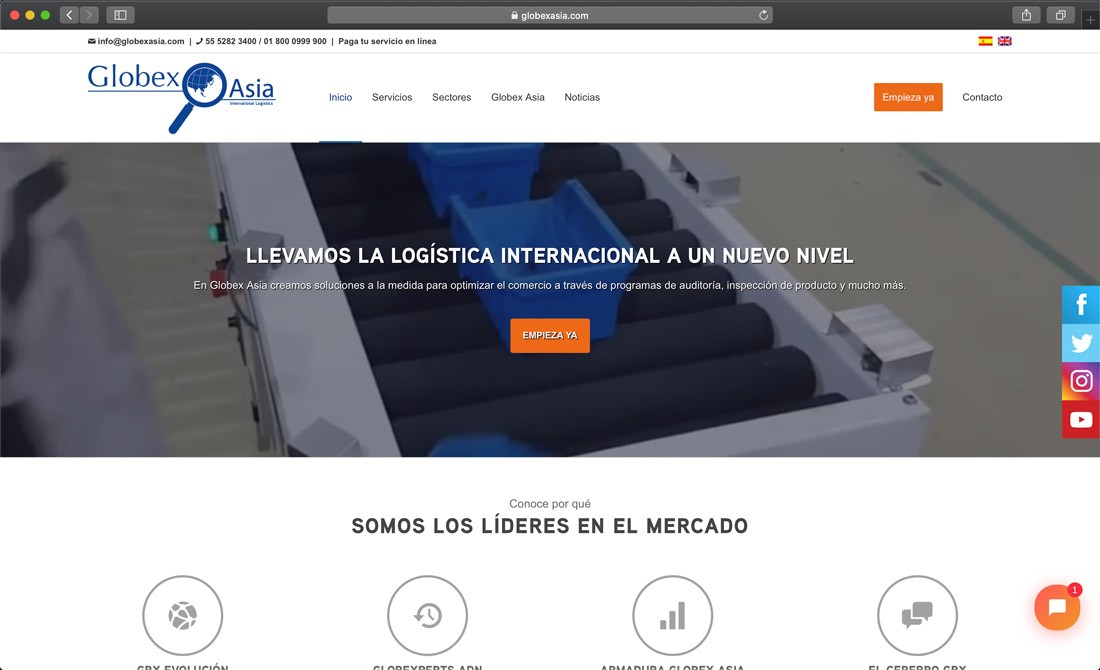 Globex Homepage